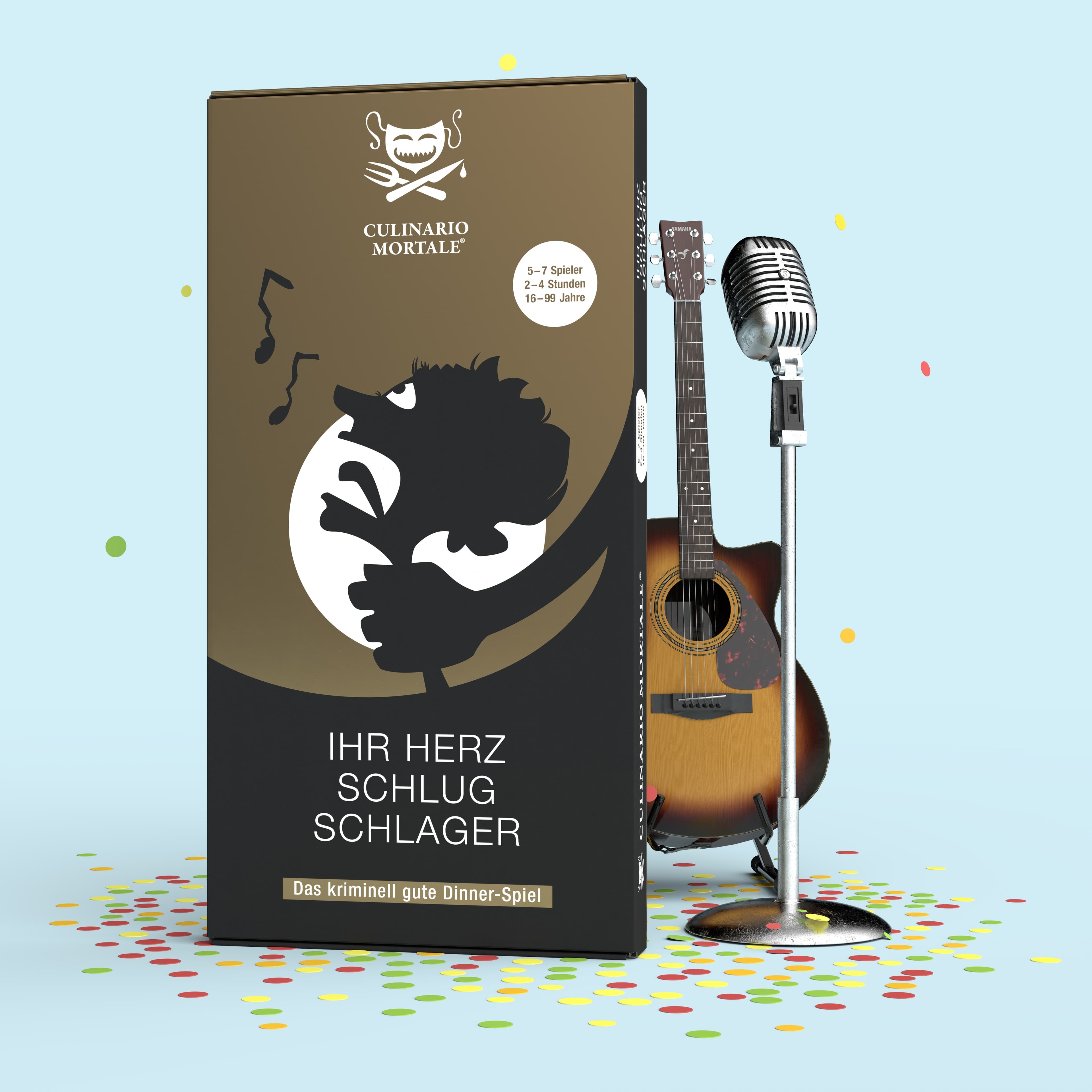 Krimidinner Ihr Herz schlug Schlager